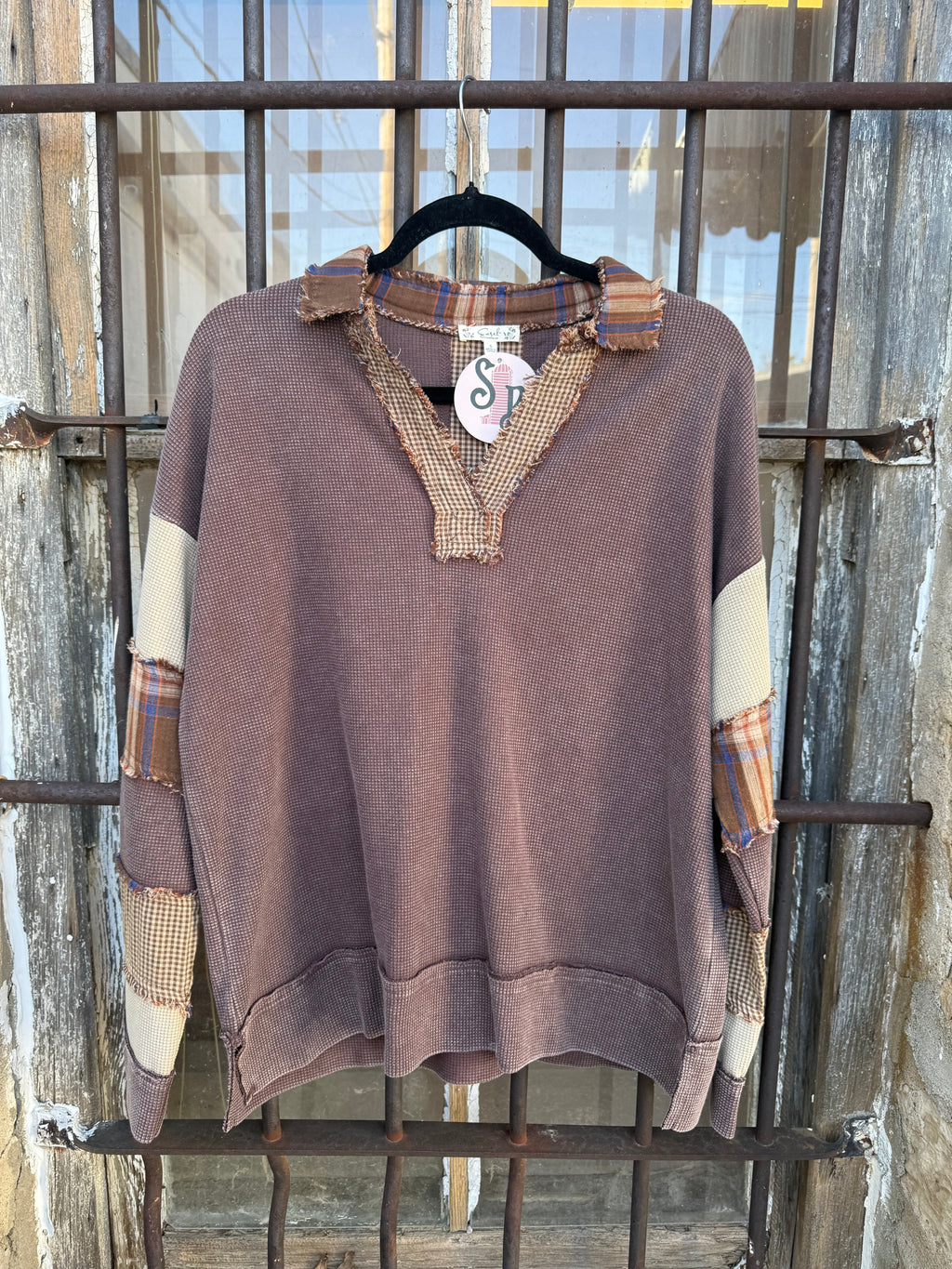 Mulberry Moon Waffle Top