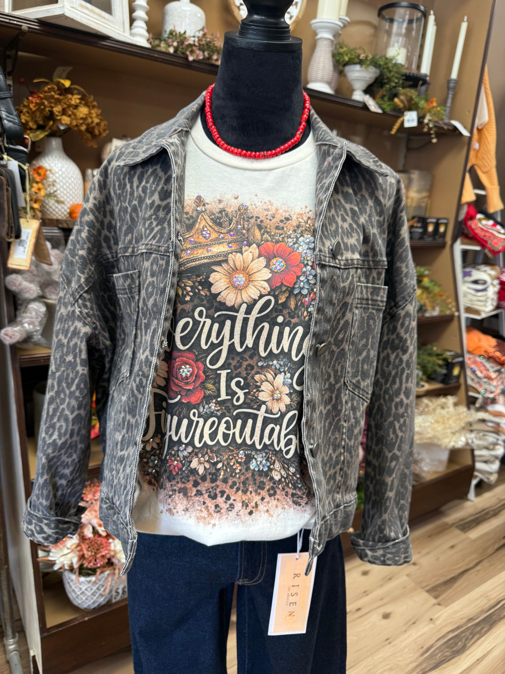 Everything Is Figureoutable Bling Tee