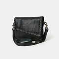 Black Studded Crossbody