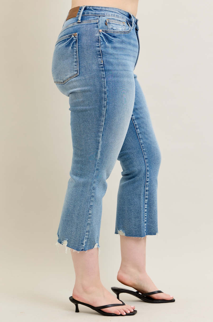Judy Blue Willow Vintage Kick Flare Jeans