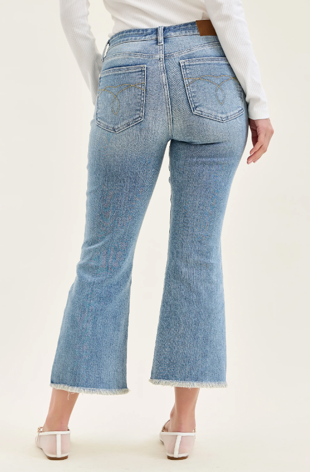 Judy Blue Easy Does It Kick Flare Jean