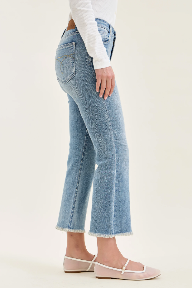 Judy Blue Easy Does It Kick Flare Jean