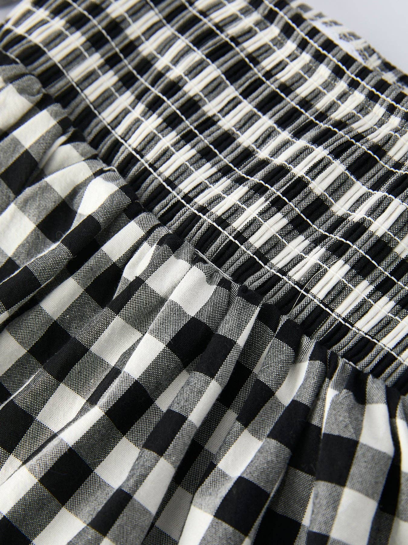 Porch Swing Gingham Bloomer Set