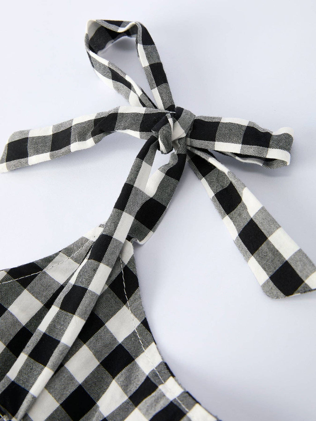 Porch Swing Gingham Girls Dress