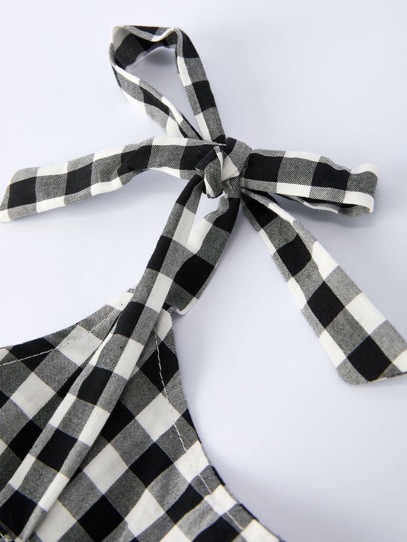 Porch Swing Gingham Girls Dress