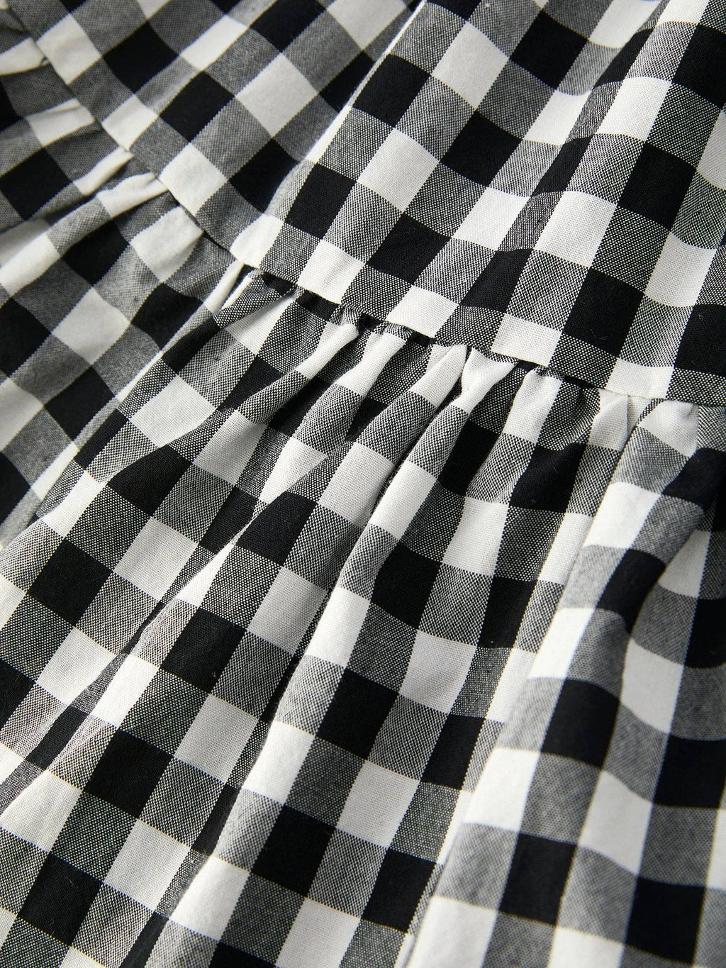 Porch Swing Gingham Girls Dress